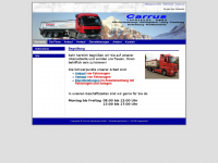carrus-fahrzeuge.de Webseite Vorschau