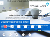 steinringer.sk Webseite Vorschau