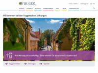 fugger.de Webseite Vorschau