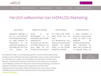 imdialog-marketing.de Webseite Vorschau