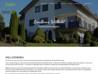 landhaus-willbold.de Webseite Vorschau
