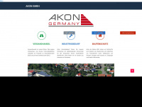 akon-germany.de Webseite Vorschau