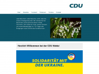 cdu-nidda.de Webseite Vorschau