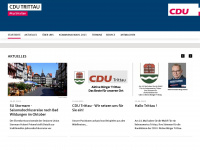 cdu-trittau.de Webseite Vorschau