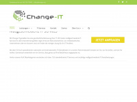 change-it.at Webseite Vorschau