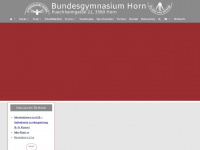bghorn.ac.at Webseite Vorschau