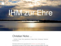 chrisnicko.wordpress.com Webseite Vorschau