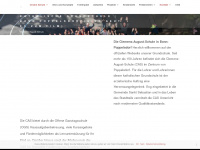 clemens-august-schule-bonn.de Webseite Vorschau