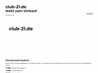 club-21.de Webseite Vorschau