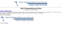 cnc-fehler.de Webseite Vorschau