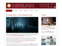 comediesoleil.de Webseite Vorschau