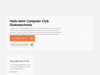 computer-club.ch Webseite Vorschau