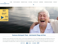 senioren-wohnpark-thale.de Webseite Vorschau