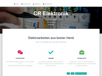 cr-elektronik.de Webseite Vorschau