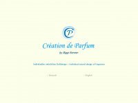creation-de-parfum.de Webseite Vorschau