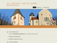 kirche-leimen.de Webseite Vorschau