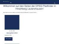 dpsg-leutershausen.de Webseite Vorschau
