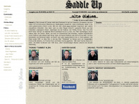 saddle-up-oldieband.de Webseite Vorschau