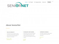 seniornet.org Webseite Vorschau