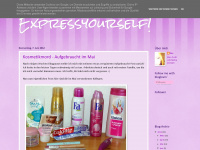 bee-expressyourself.blogspot.com Webseite Vorschau