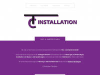 ct-installation.de Webseite Vorschau
