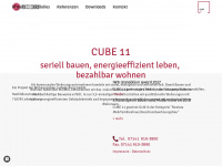 cube11.de Webseite Vorschau