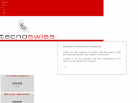 tecnoswiss.ch Webseite Vorschau