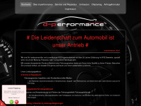 d-performance.de Webseite Vorschau