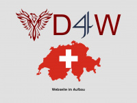 d4w.ch Webseite Vorschau