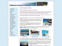 dalmatien-kroatien-istrien.de Webseite Vorschau