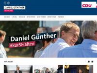 daniel-guenther-cdu.de Webseite Vorschau