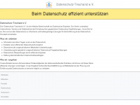 datenschutz-treuhand.de Webseite Vorschau