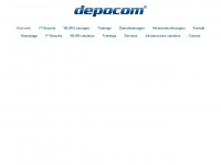 depocom.de Webseite Vorschau