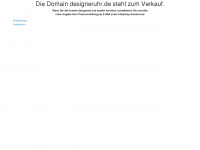 designeruhr.de Webseite Vorschau