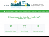 dgmp-kongress.de Webseite Vorschau