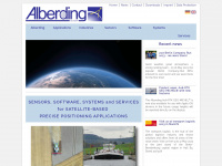 alberding.eu Webseite Vorschau