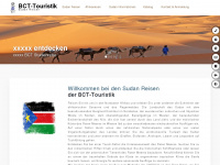 die-sudanreise.de Webseite Vorschau