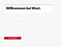 west.de Webseite Vorschau