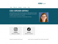 cdu-gross-gerau.de Webseite Vorschau