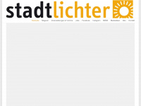stadtlichter.com Webseite Vorschau