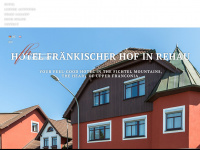 fraenkischer-hof-rehau.de Webseite Vorschau