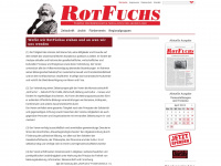 rotfuchs.net Webseite Vorschau