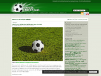 blog-fussball.de Webseite Vorschau