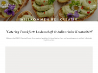kreativ-catering.de Webseite Vorschau