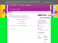 diggy-kidsstyle.blogspot.com Webseite Vorschau