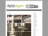 digitalshapes.de Webseite Vorschau