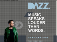 djdazz.de Webseite Vorschau