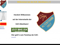 djk-altenthann.de Webseite Vorschau