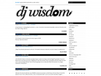 djwisdom.de Webseite Vorschau