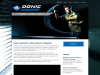 donic-schildkroet.com Webseite Vorschau